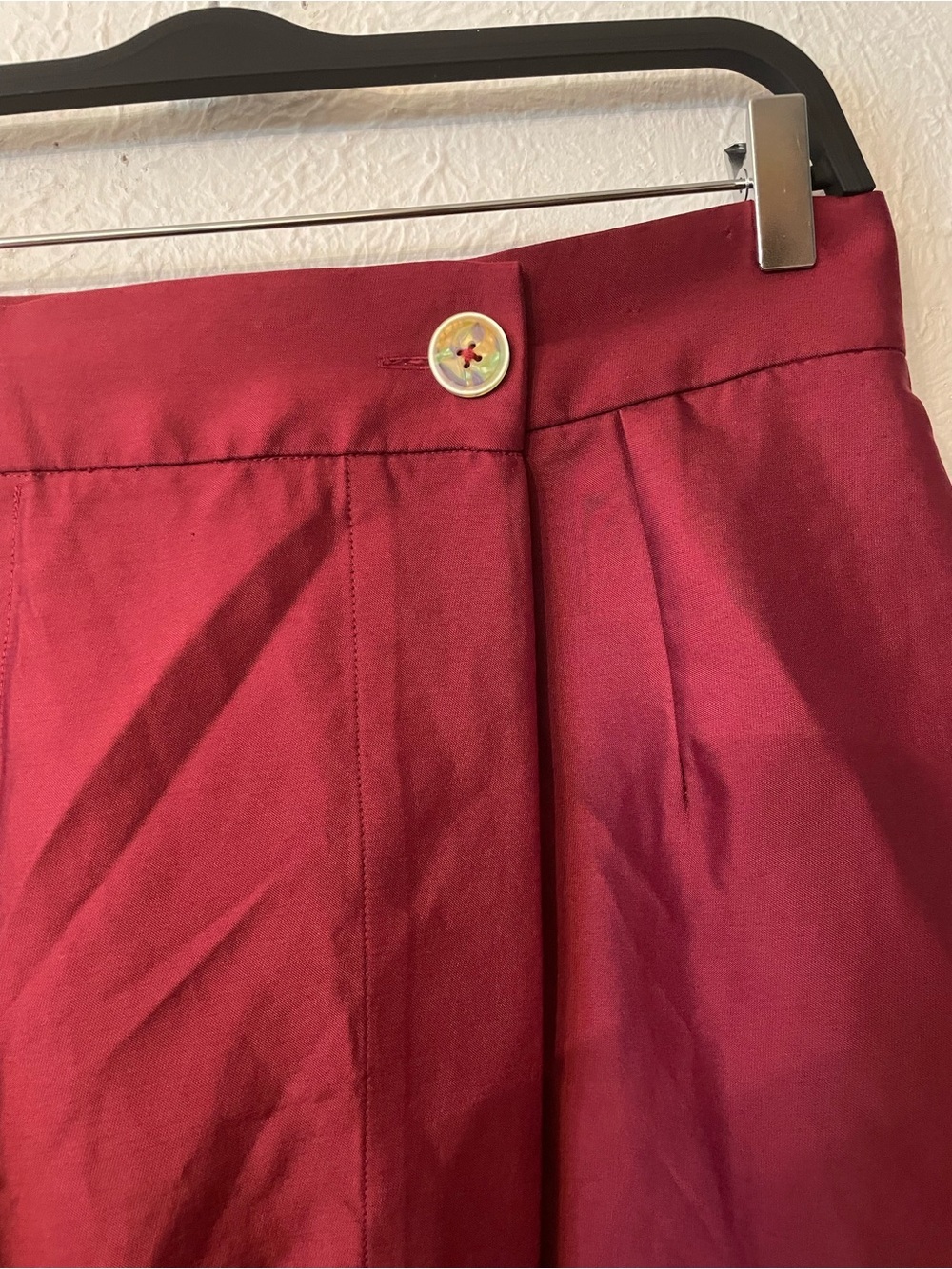 Solace London Red Ruffle Skirt Size 6 - Picture 4 of 6